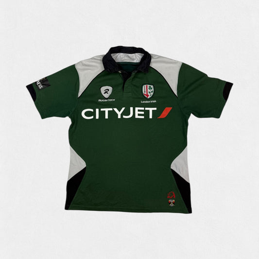 London Irish 2009/10 short sleeve rugby union shirt (XL)