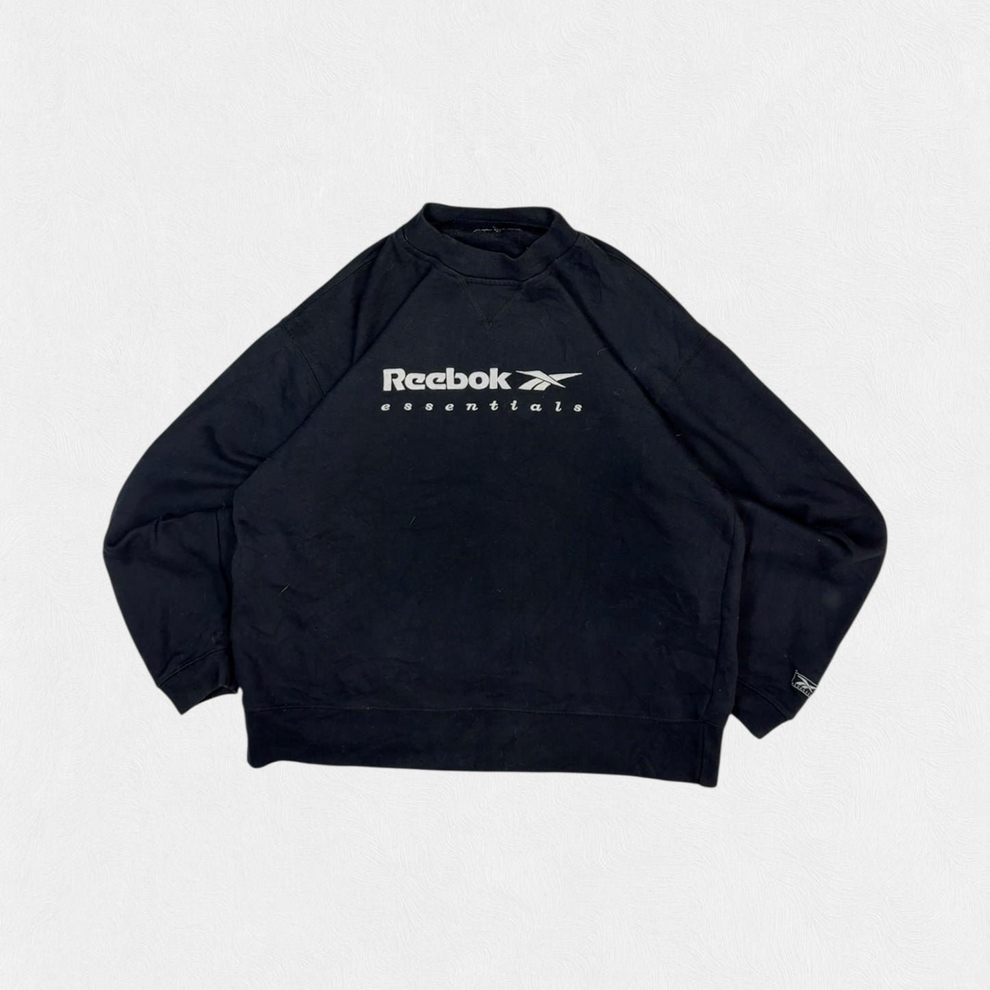 Vintage 90s Reebok essentials spell out sweatshirt (S)