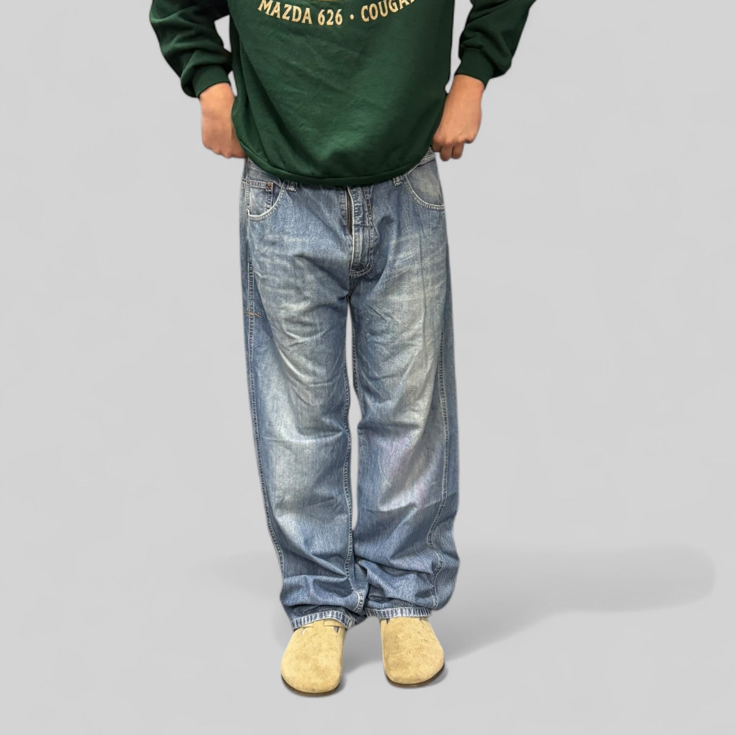 Vintage Y2K Quiksilver baggy jeans (W36)