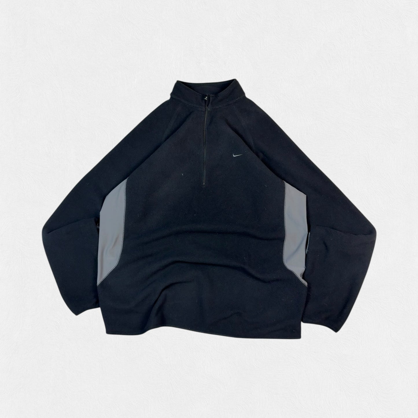 Vintage Nike mini swoosh quarter zip fleece (XXL)