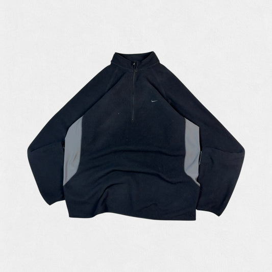 Vintage Nike mini swoosh quarter zip fleece (XXL)