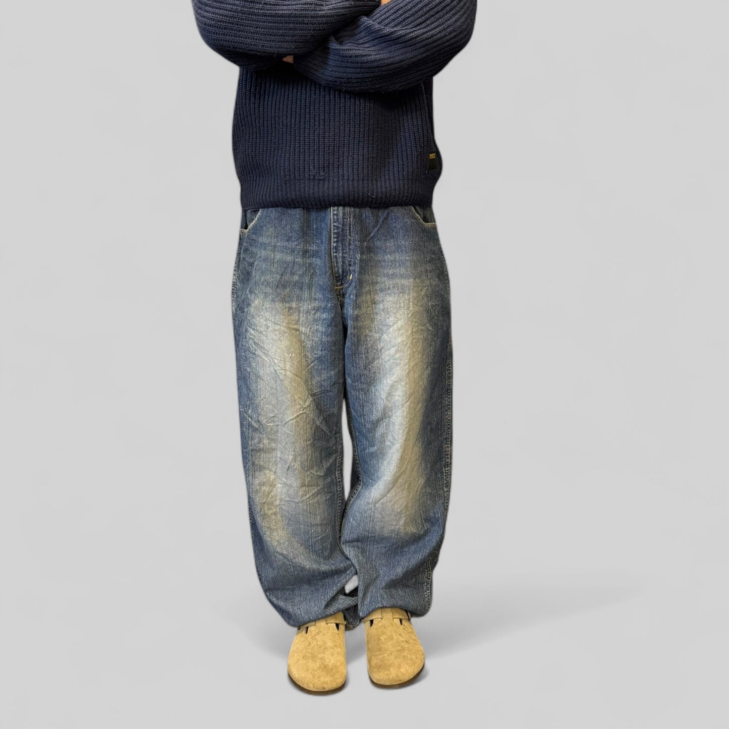 Vintage Sean John spell out baggy Jeans (W38)