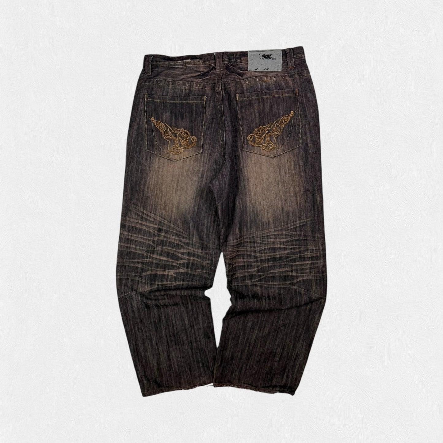 Vintage Hip Hop baggy denim jeans (W36)