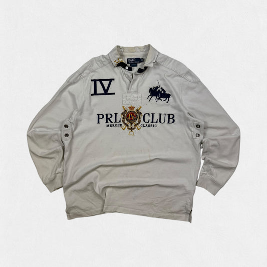 Vintage Polo Ralph Lauren mercer PRL club rugby polo shirt (XL)