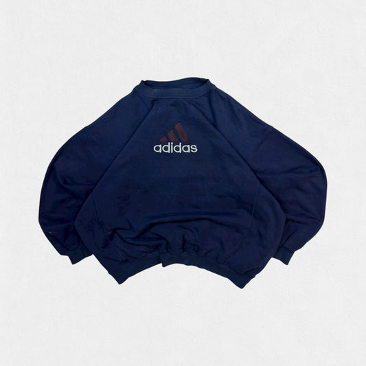Vintage 90s Adidas centre logo sweatshirt (XL)