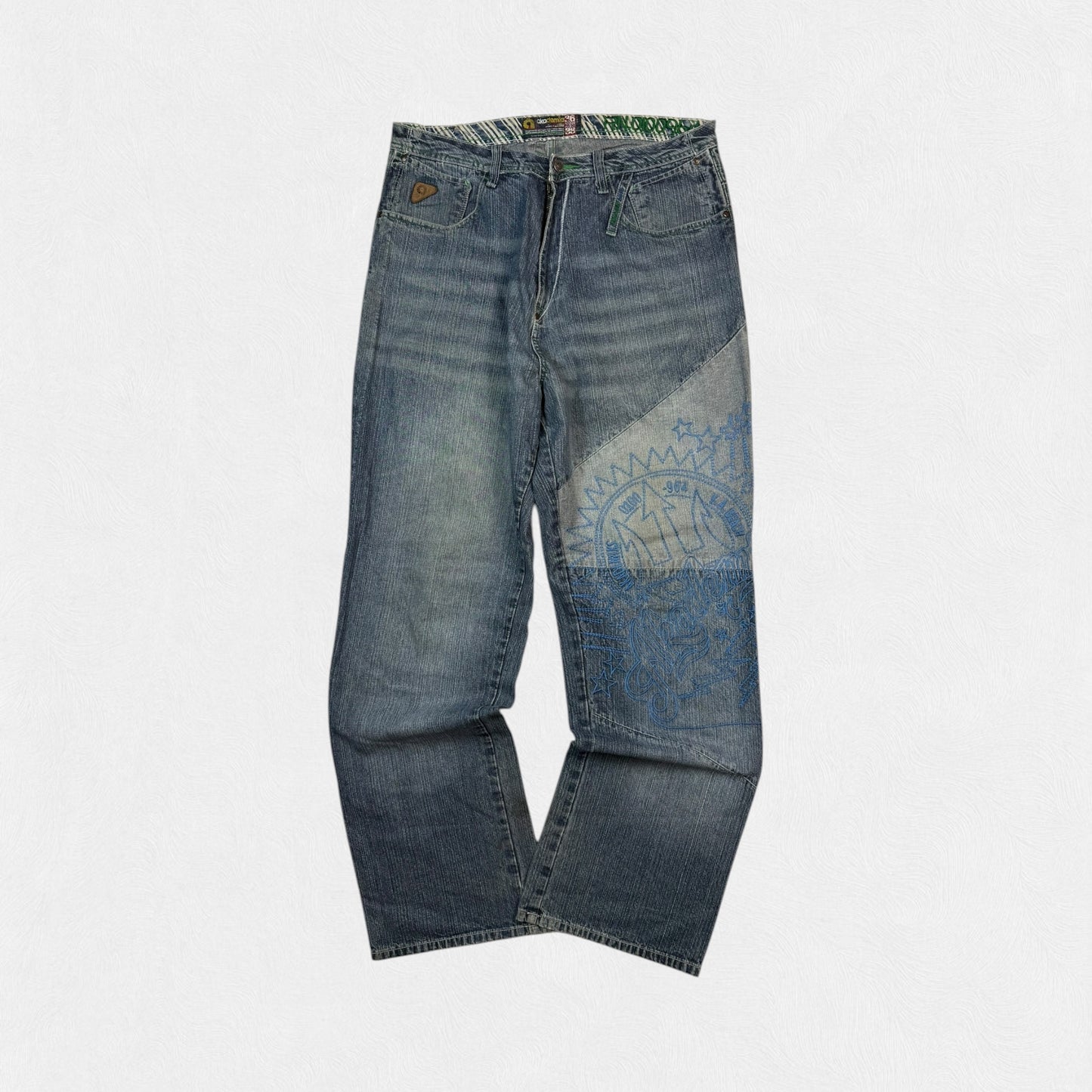 Vintage Akademiks baggy hip hop jeans (W36)