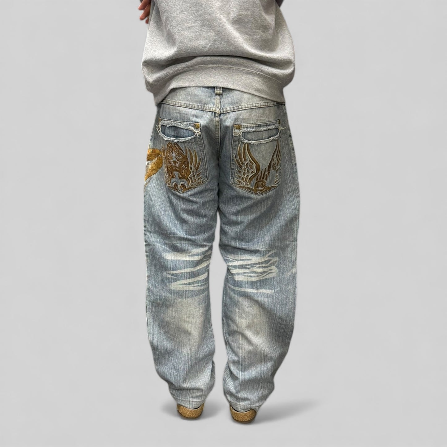 Vintage Miskeen baggy hip hop jeans (W36)
