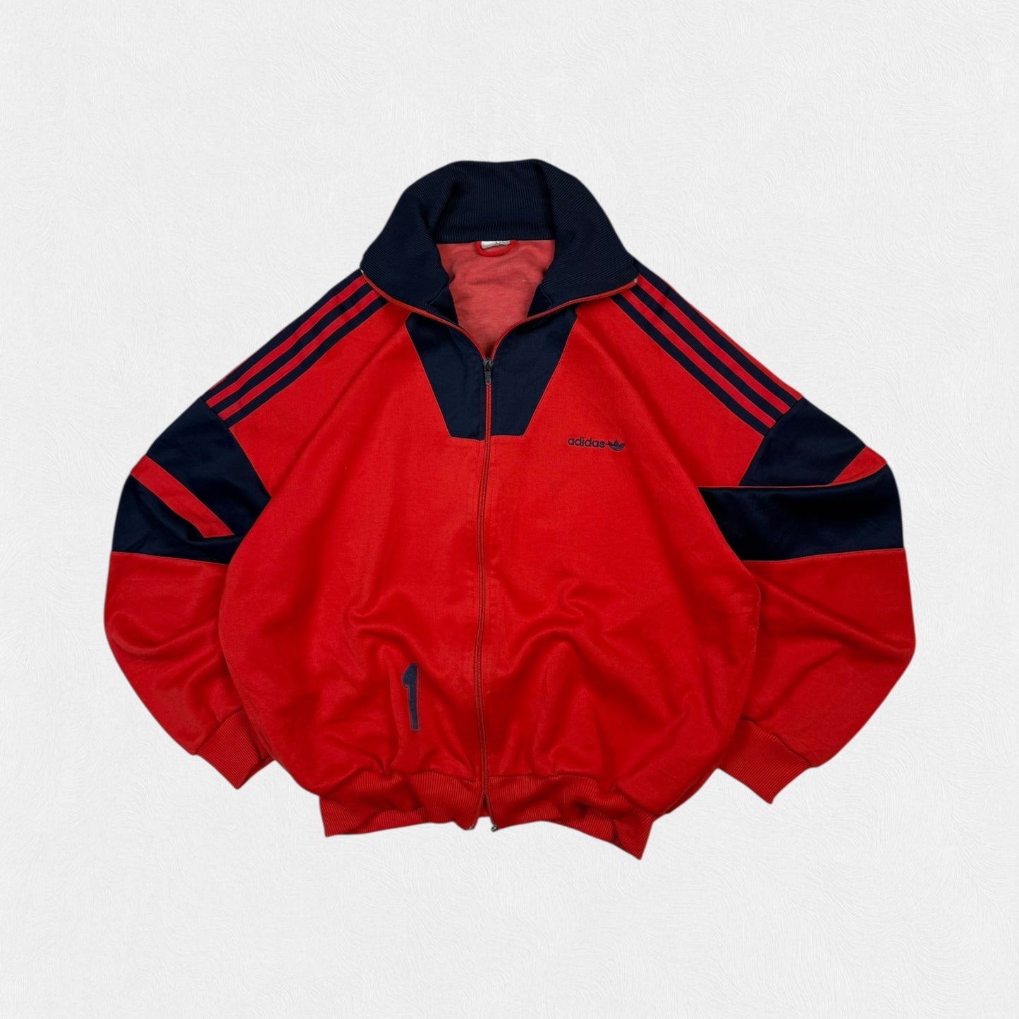 Vintage 80s Adidas originals track top (L)