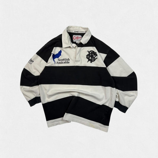 Vintage Barbarians 2001/02 Cotton Traders rugby shirt (L)