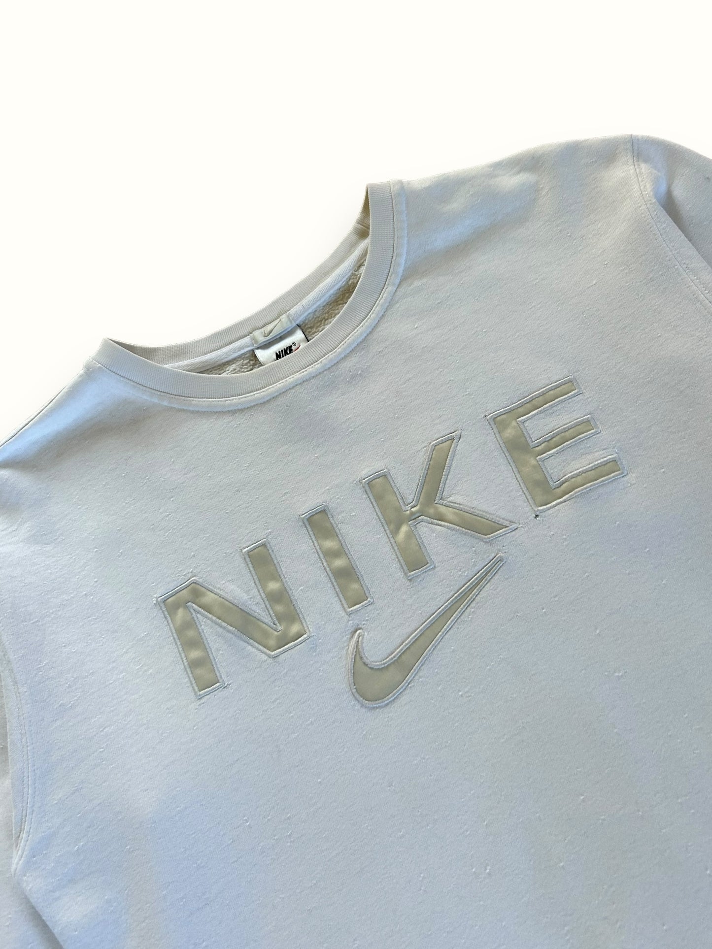 Vintage 90s Nike spell out sweatshirt (S)