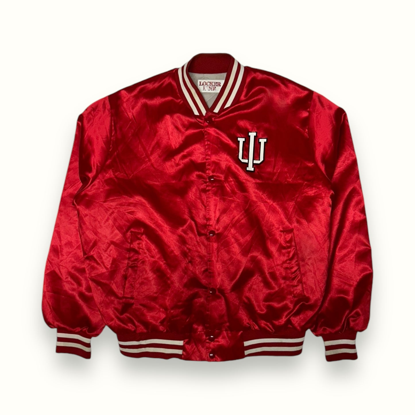 Vintage 90s Indiana Hoosiers locker line varsity jacket (XL)