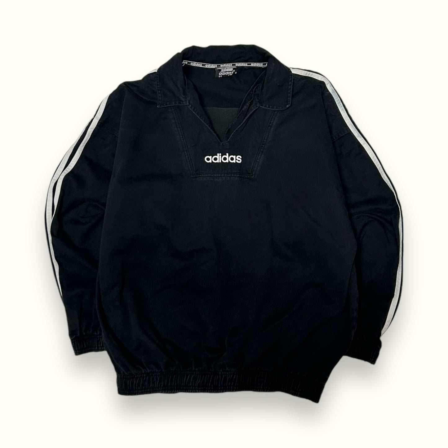Vintage 90s Adidas drill top (L)