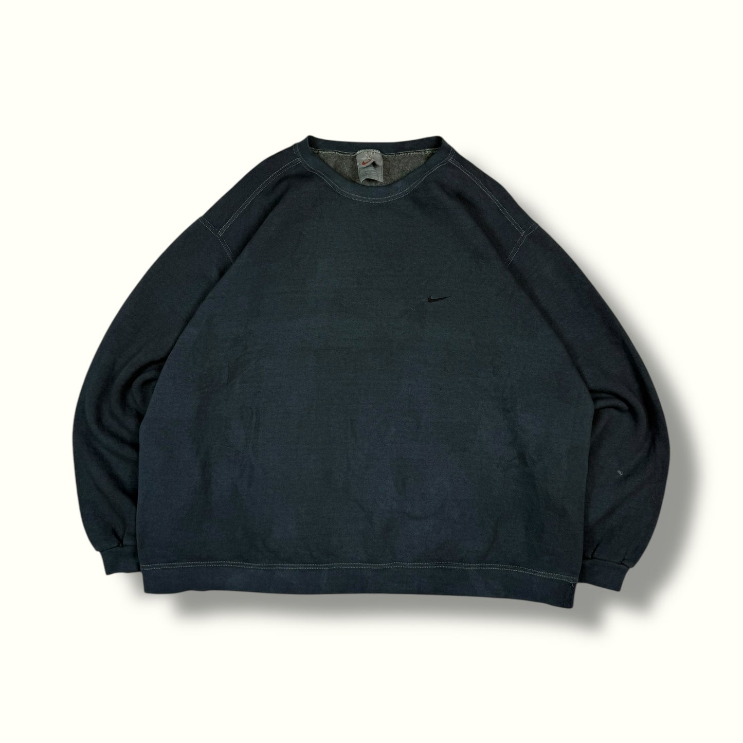 Vintage 90s Nike mini swoosh sweatshirt (XXL)