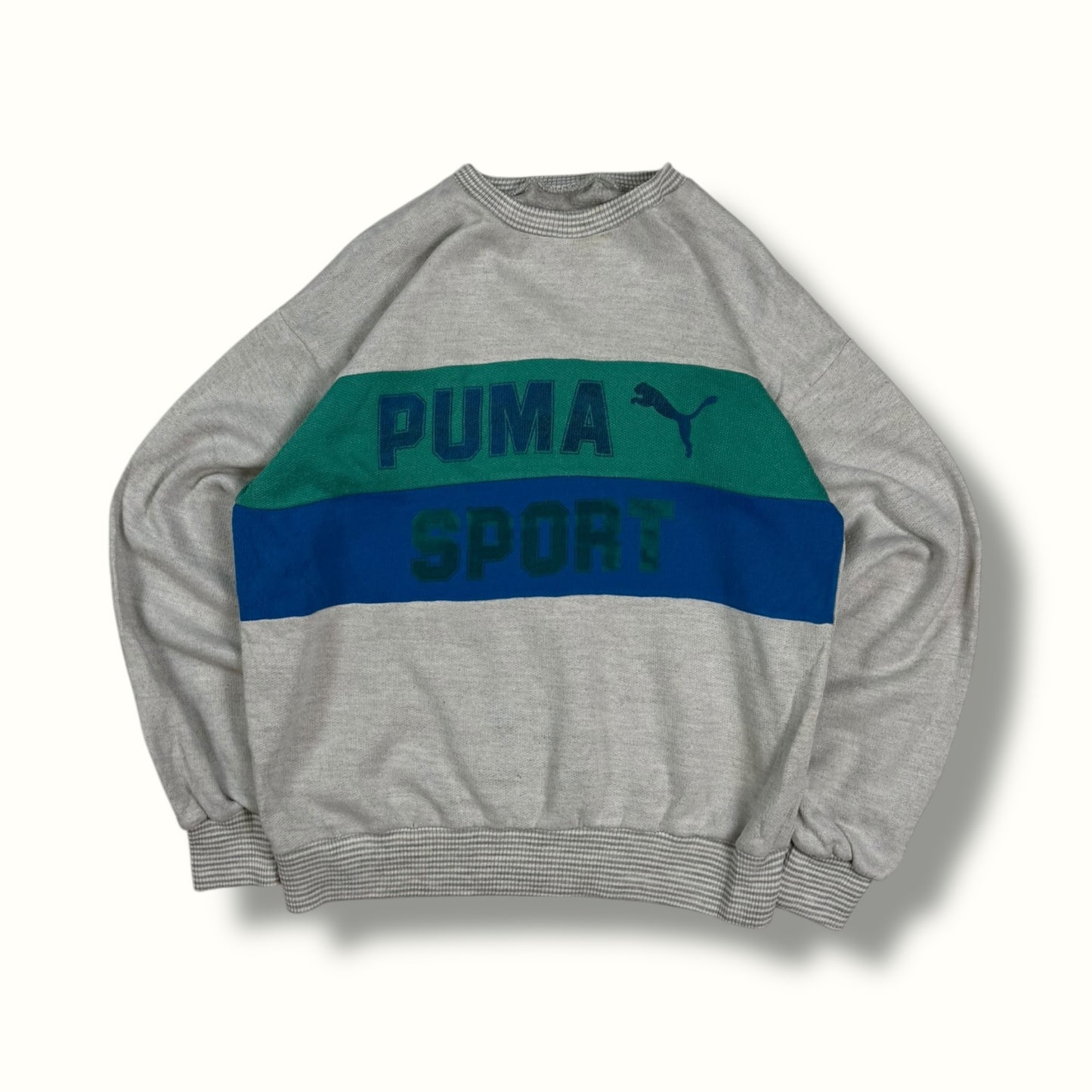 Vintage Puma sport spell out sweatshirt (M)