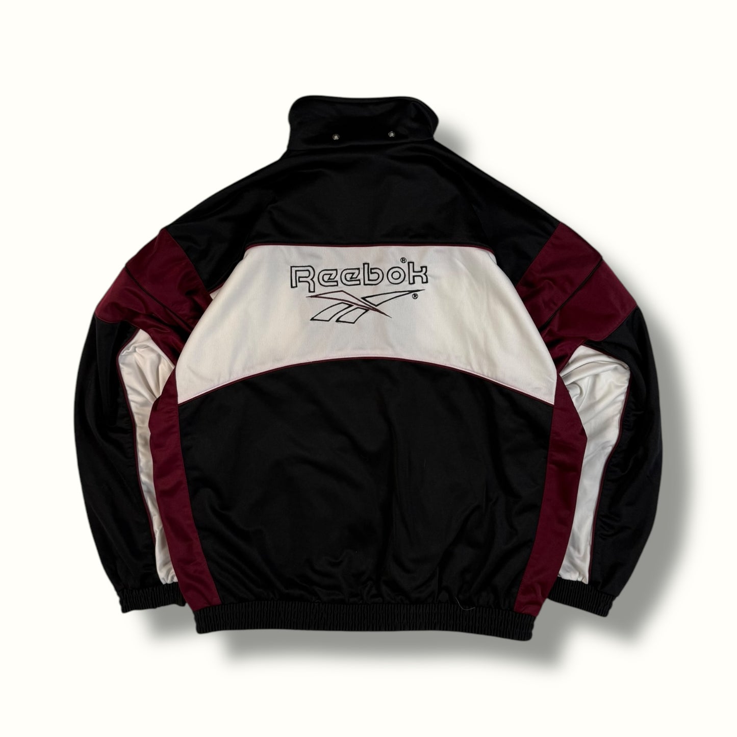 Vintage 90s Reebok spell out track jacket (L)