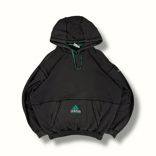 Vintage 90s Adidas equipment hoodie (L)