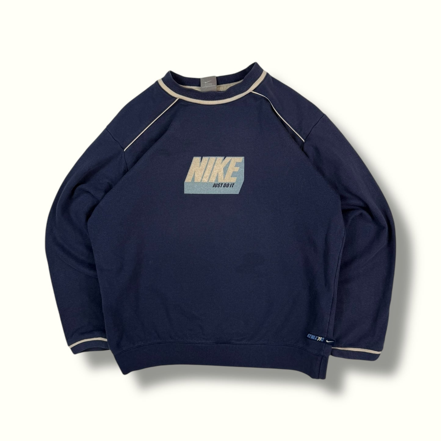 Vintage Nike spell out sweatshirt (S)