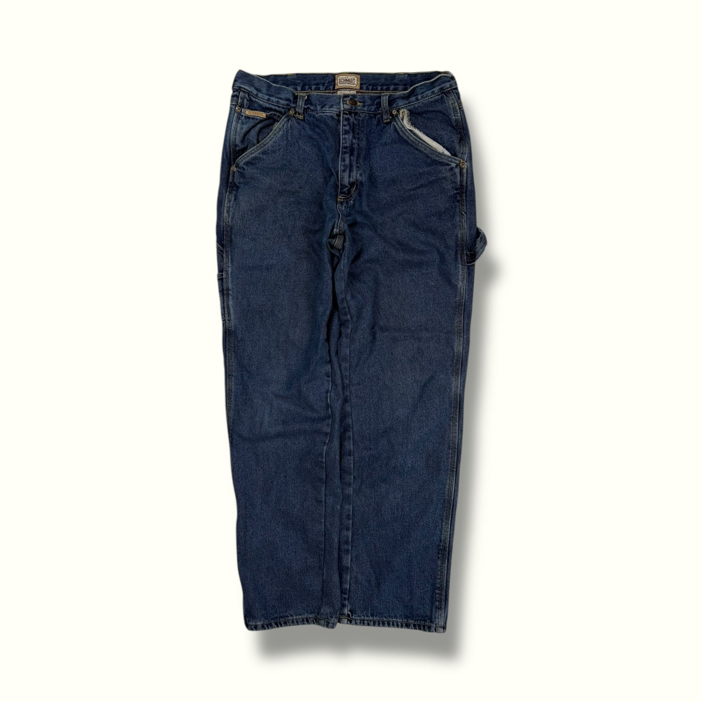 Vintage Schmidt baggy carpenter jeans (W32)