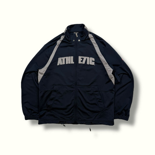 Vintage Nike athletic spell out track jacket (M)