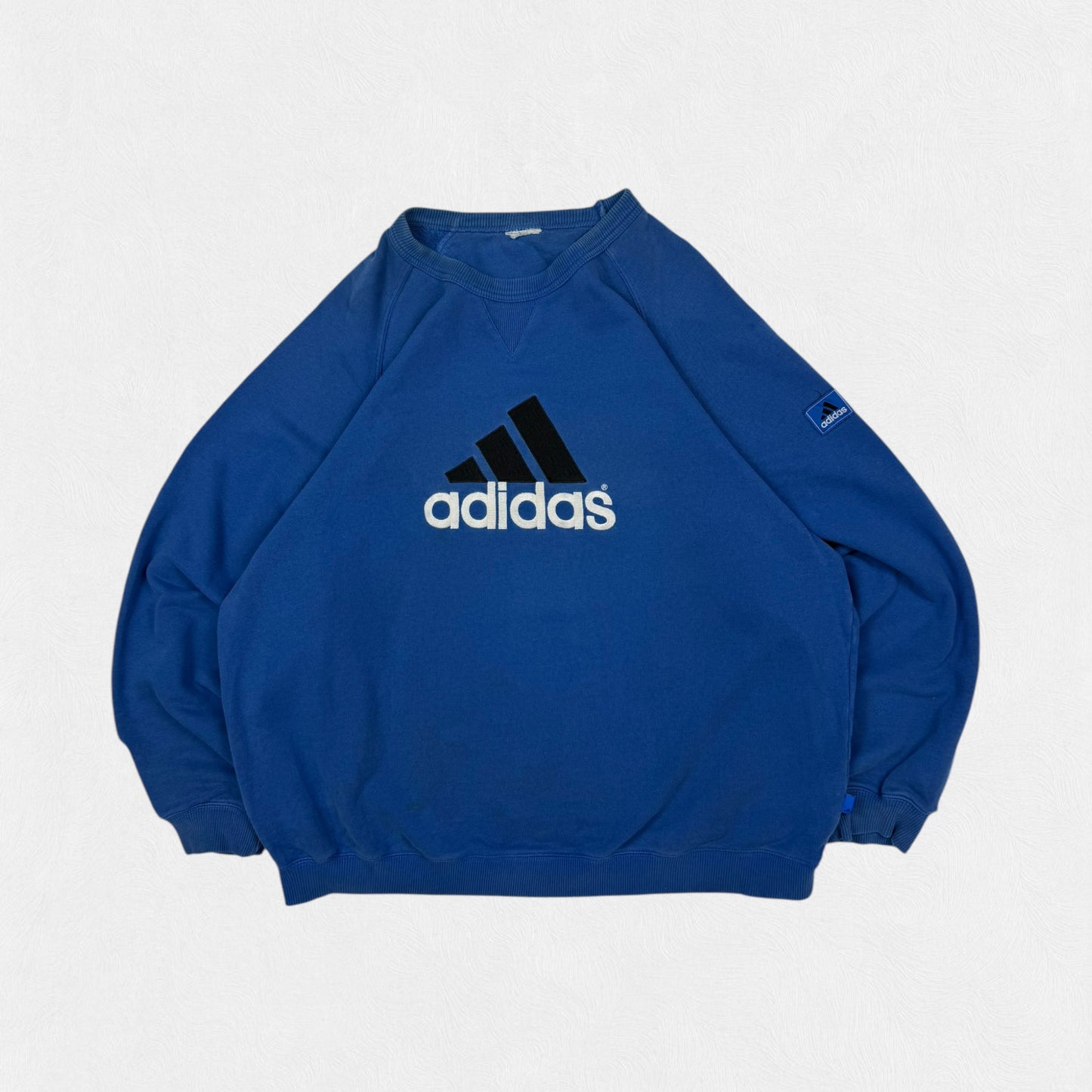 Vintage 90s Adidas centre logo sweatshirt (XL)