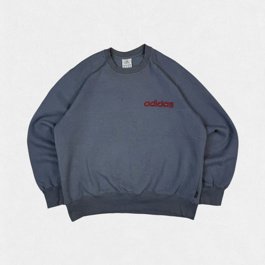 Vintage Adidas spell out sweatshirt (L)