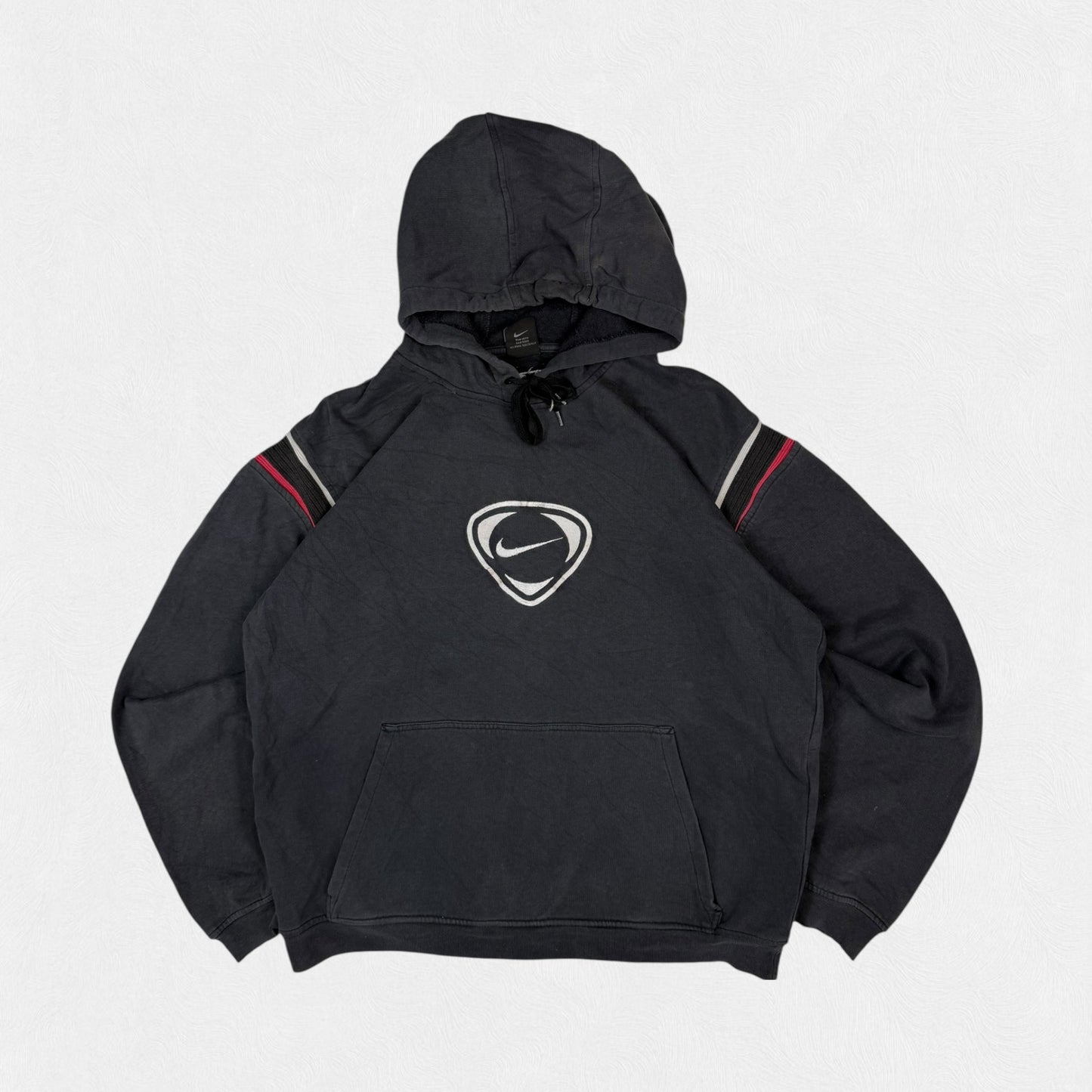 Vintage Nike shield centre logo hoodie (M)