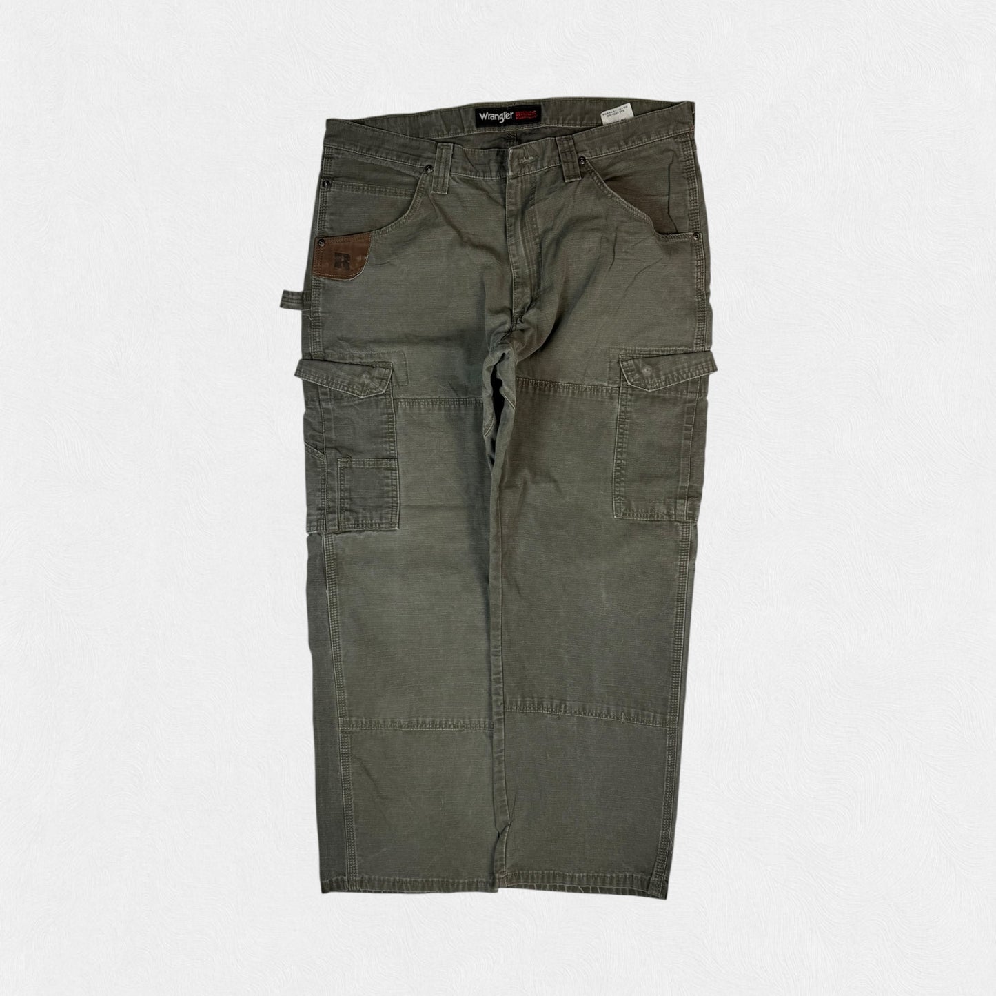 Vintage Wrangler Riggs baggy double knee carpenter pants (W36)