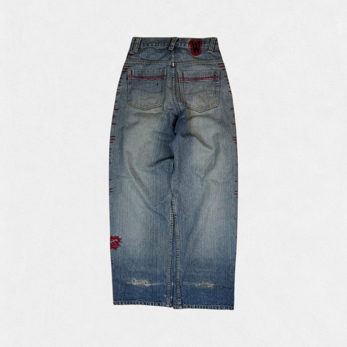 Vintage Johnny Blaze x Warriors baggy jeans (W28)
