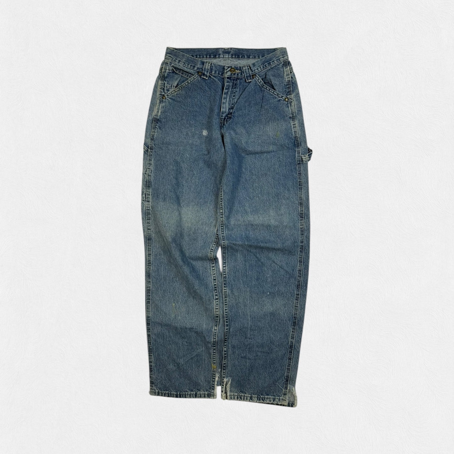 Lee dungarees baggy carpenter jeans (W28)
