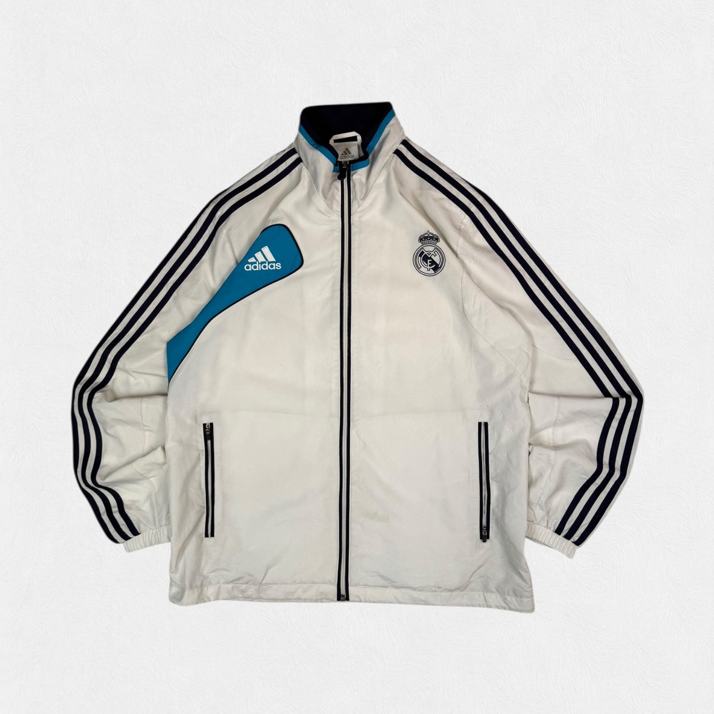 Real Madrid 2012/13 Adidas football track jacket (L)