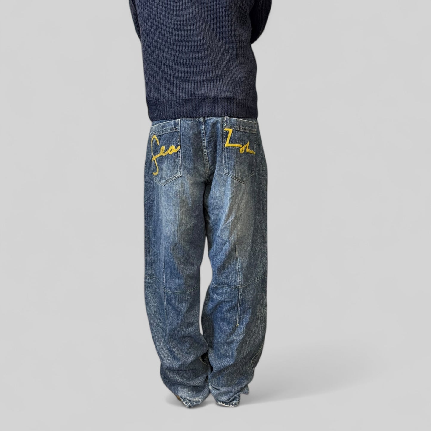Vintage Sean John spell out baggy Jeans (W38)