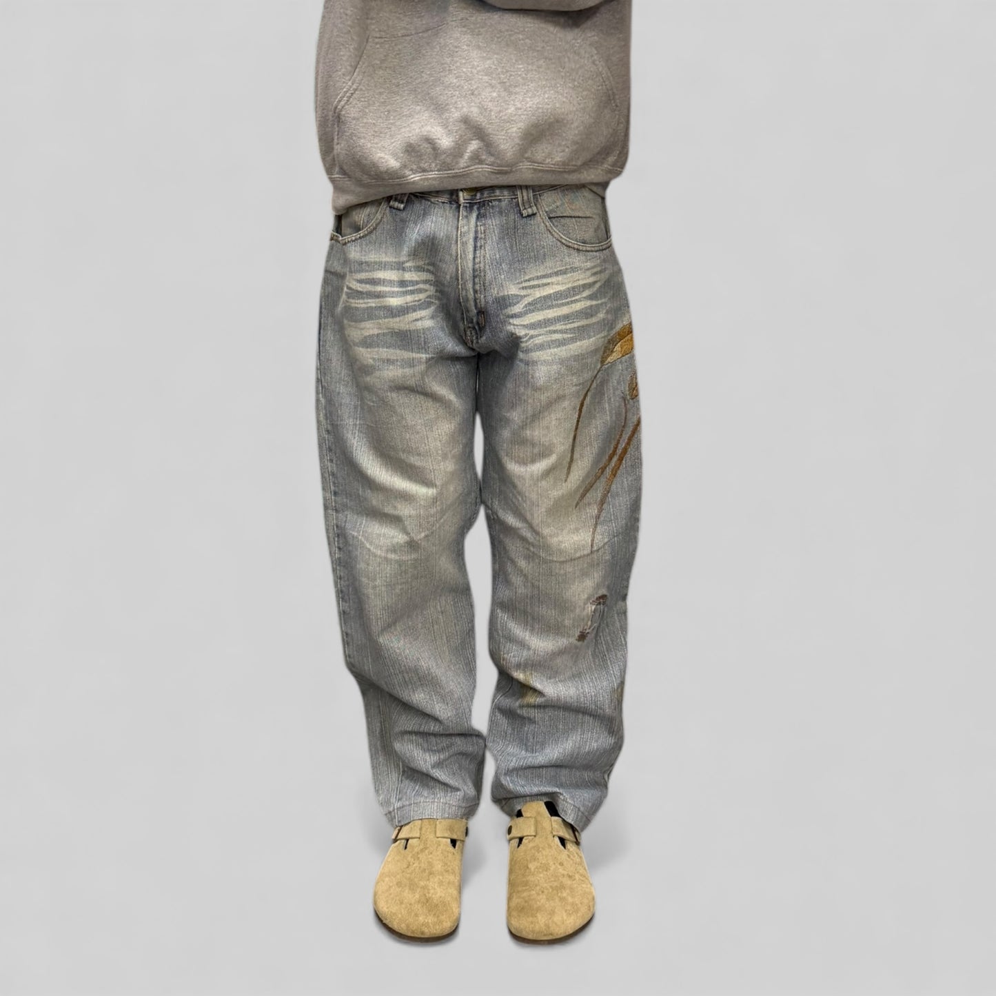 Vintage Miskeen baggy hip hop jeans (W36)