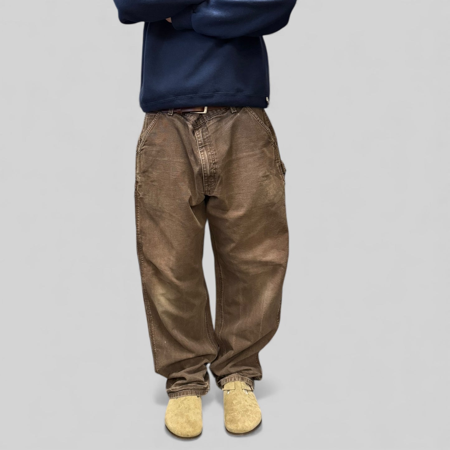 Vintage Carhartt baggy carpenter pants (W38)