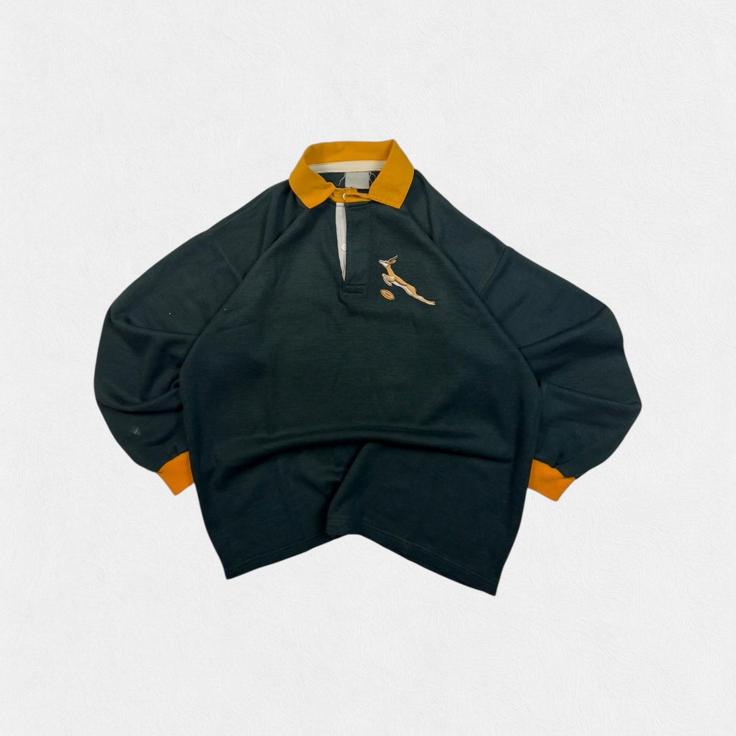 Vintage 80s South Africa rugby union shirt (L)