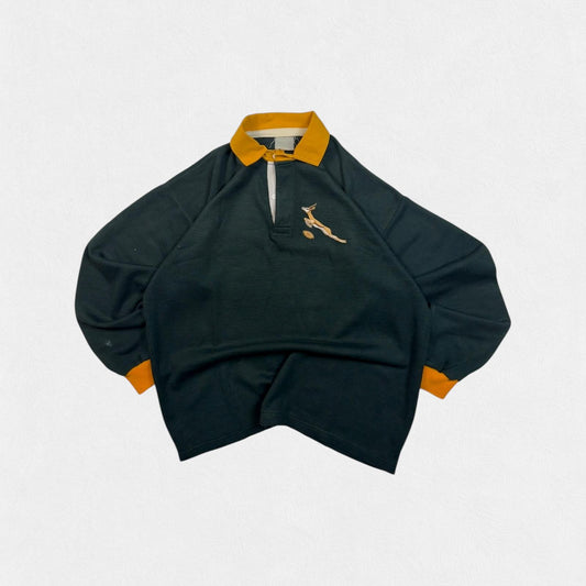 Vintage 80s South Africa rugby union shirt (L)