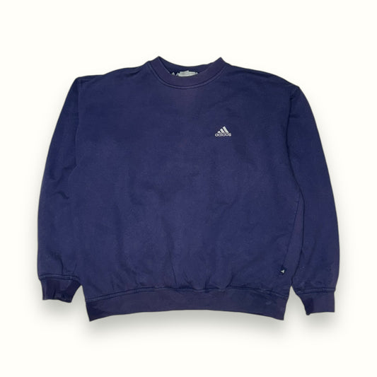Vintage 90s Adidas small logo sweatshirt (L)