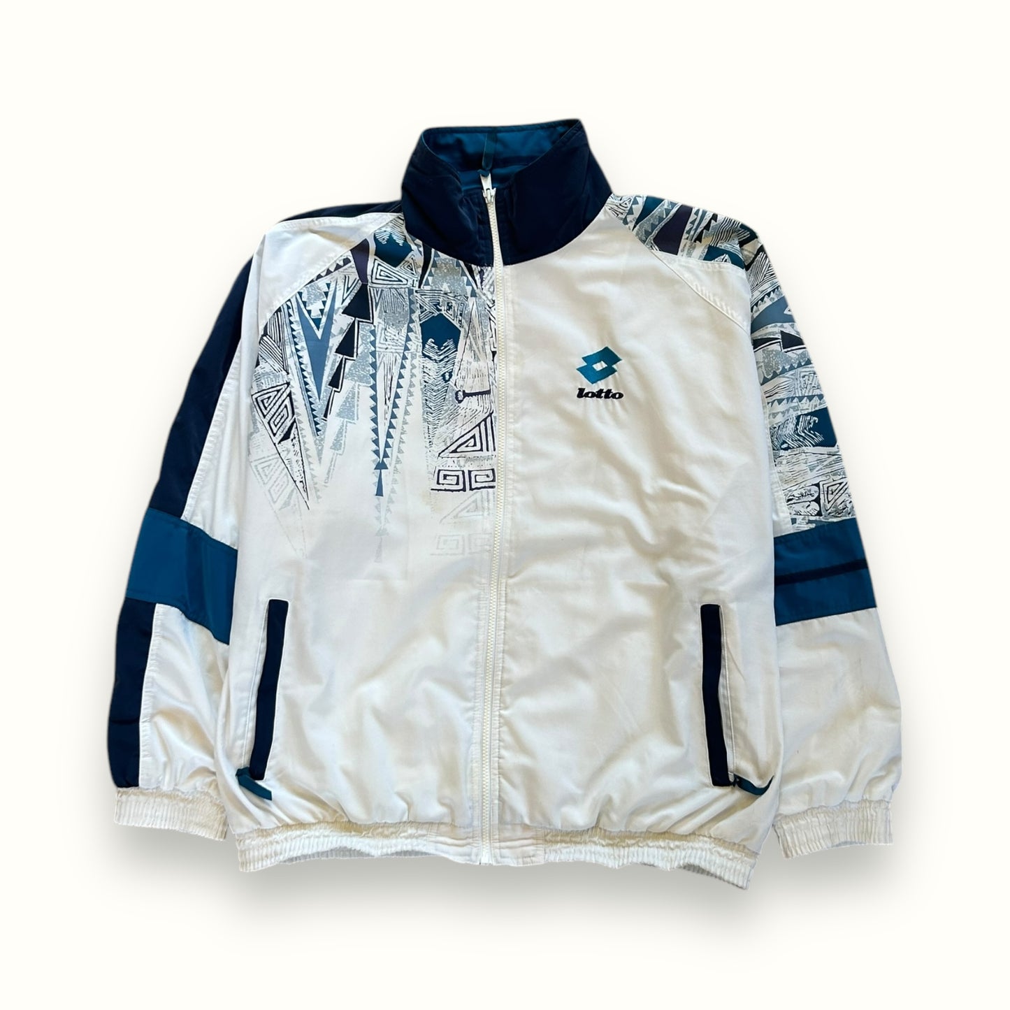 Vintage 90s Lotto Boris Becker tennis track jacket (XL)