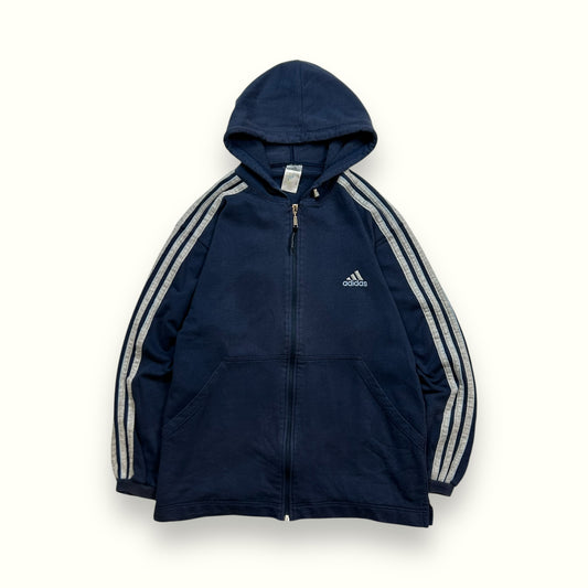 Vintage 90s Adidas full zip hoodie (S)