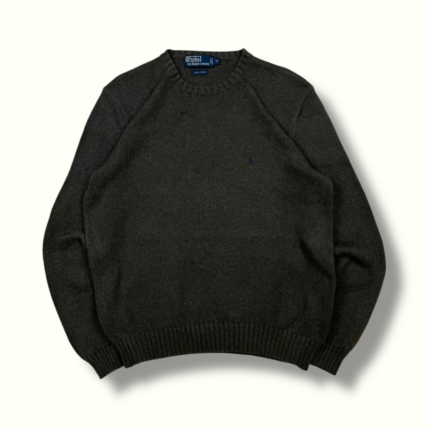 Vintage 90s Polo Ralph Lauren knit sweater (M)