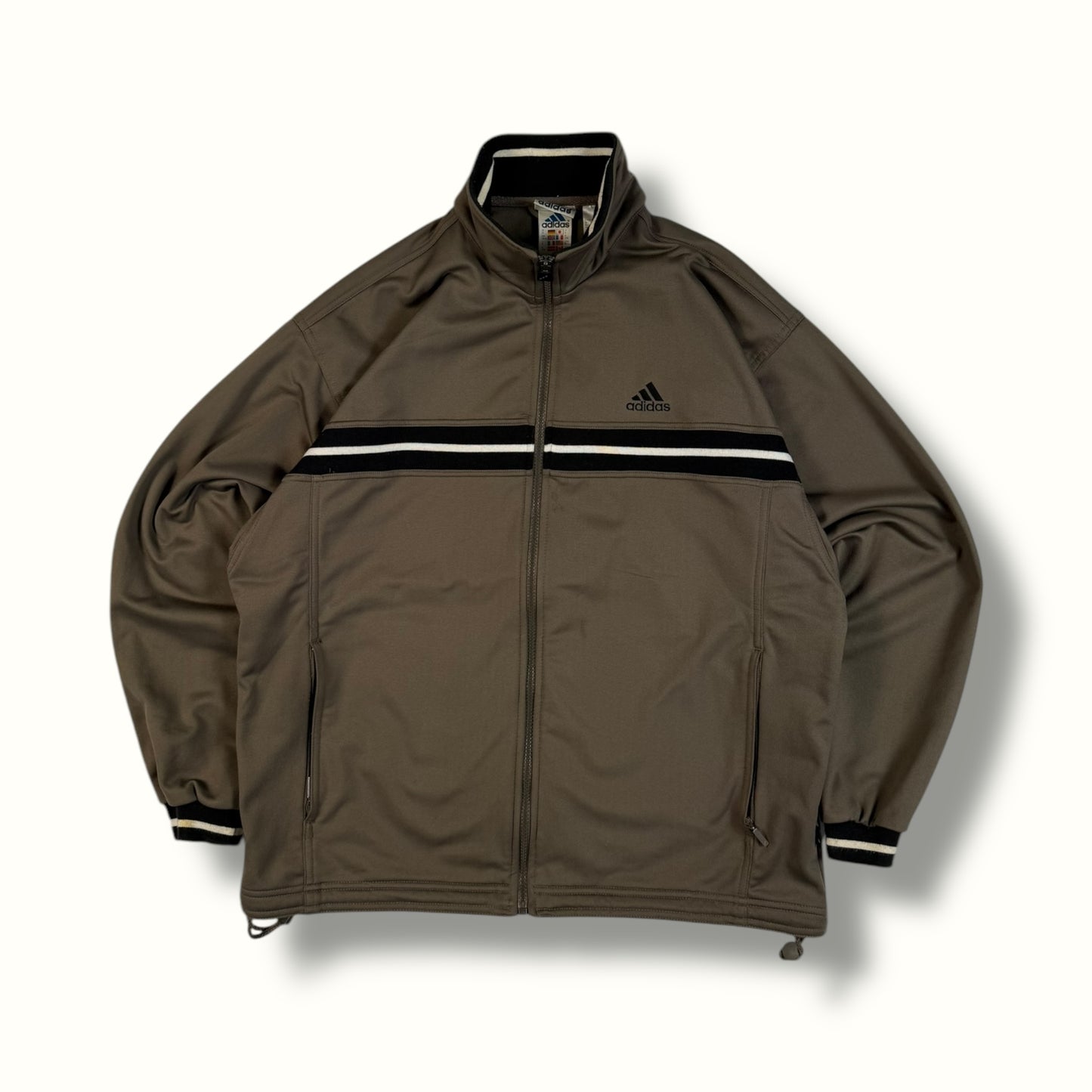 Vintage 90s adidas small logo track jacket (M)