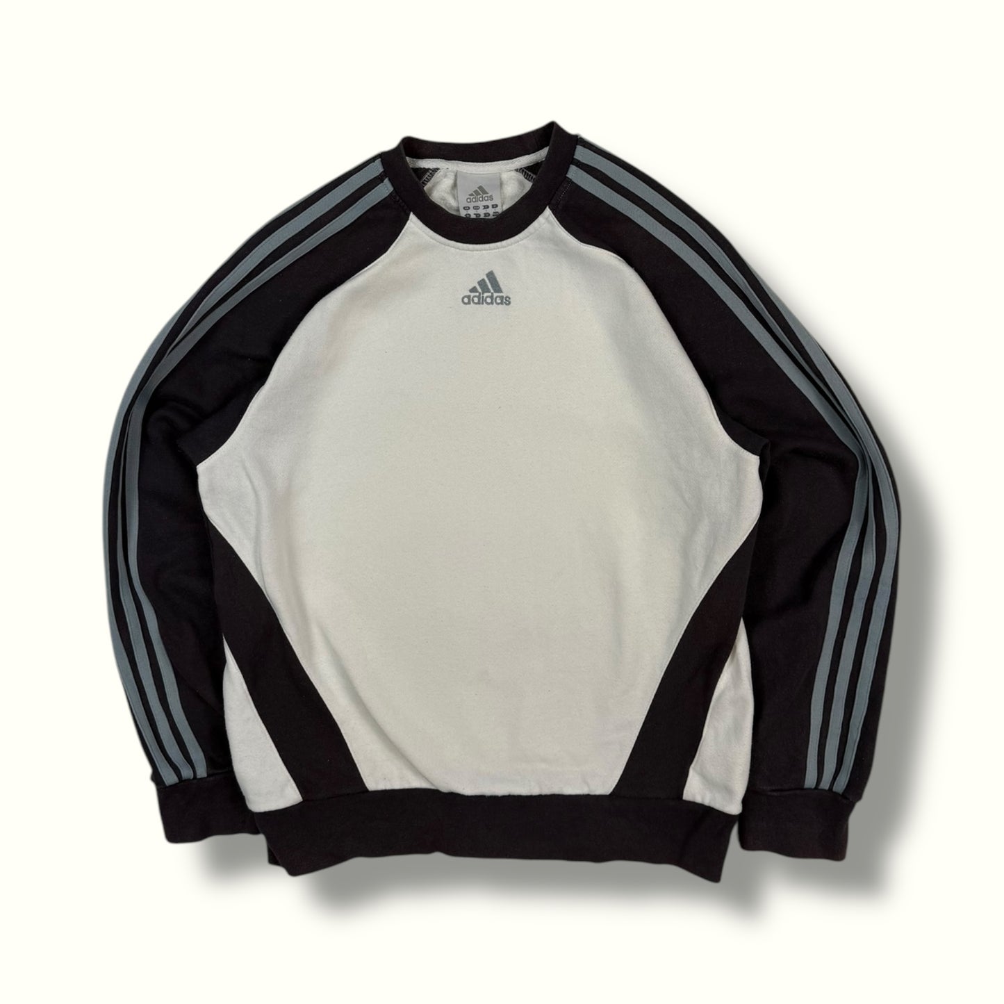 Vintage Adidas centre logo sweatshirt (S)