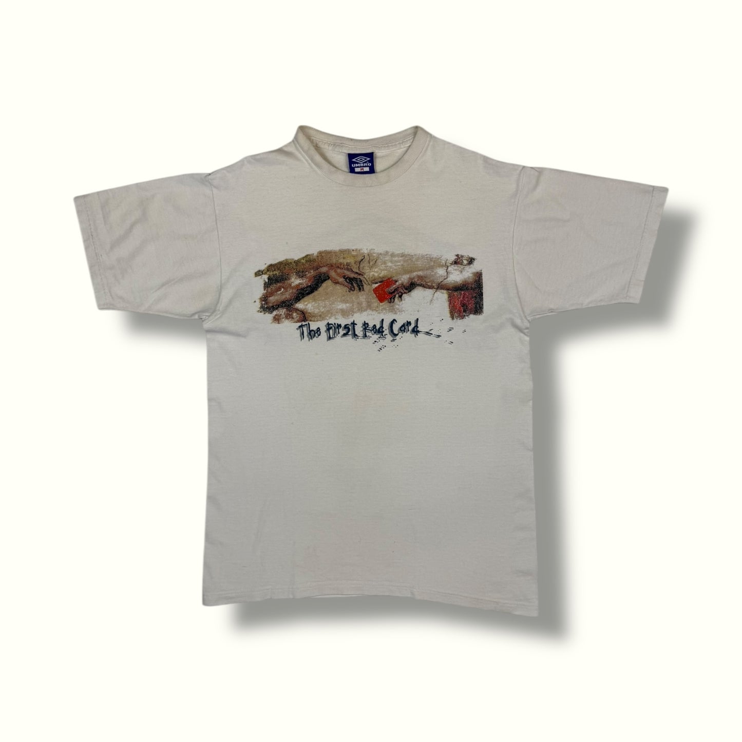 Vintage 90s Umbro graphic football tee (M)