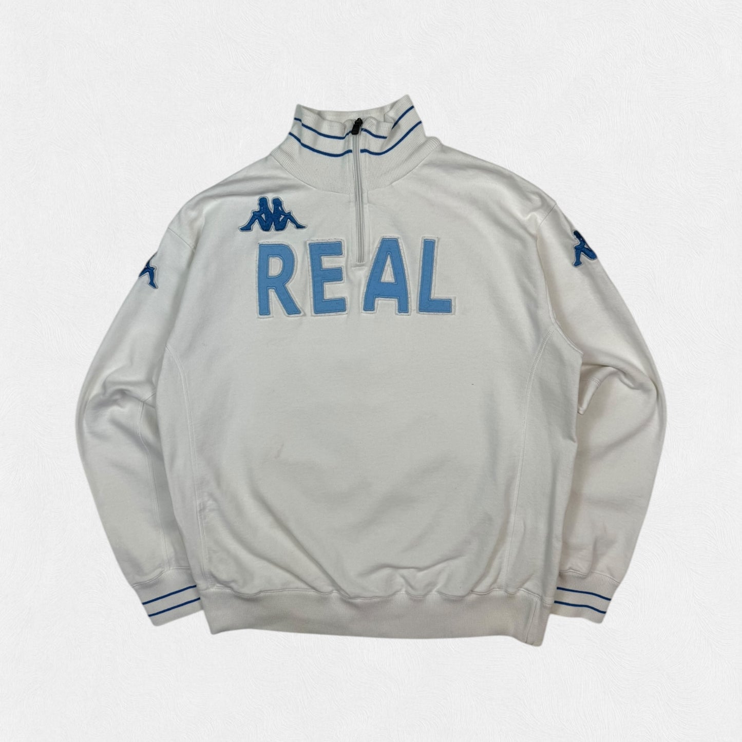 Vintage Kappa Real quarter zip sweatshirt (L)