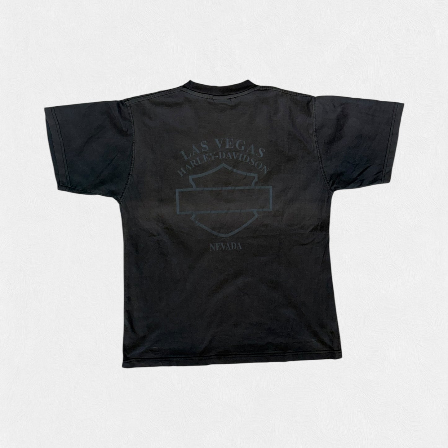 Vintage Harley Davidson motorcycles graphic tee (S)