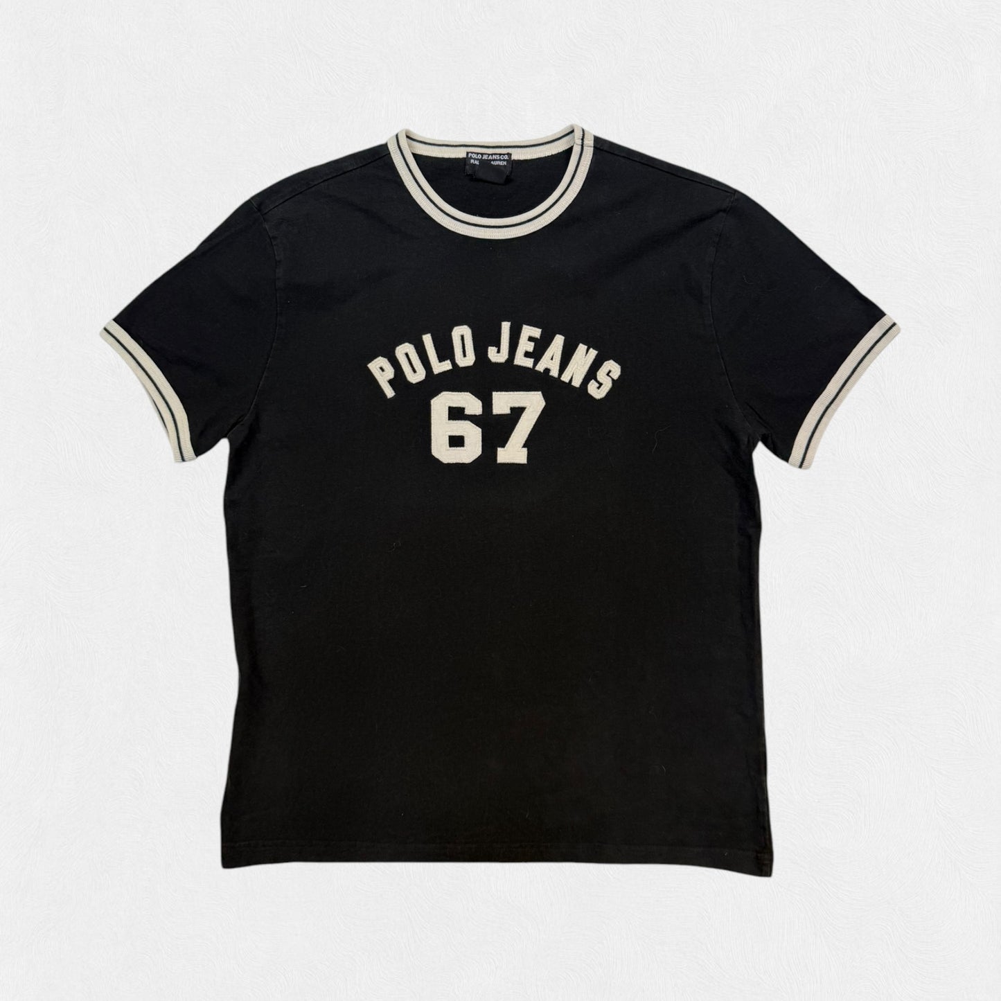 Vintage Ralph Lauren polo jeans co spell out tee (L)