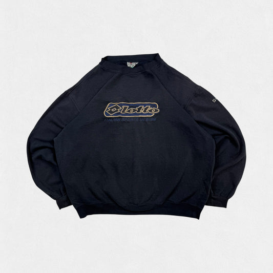 Vintage 90s Lotto spell out sweatshirt (L)