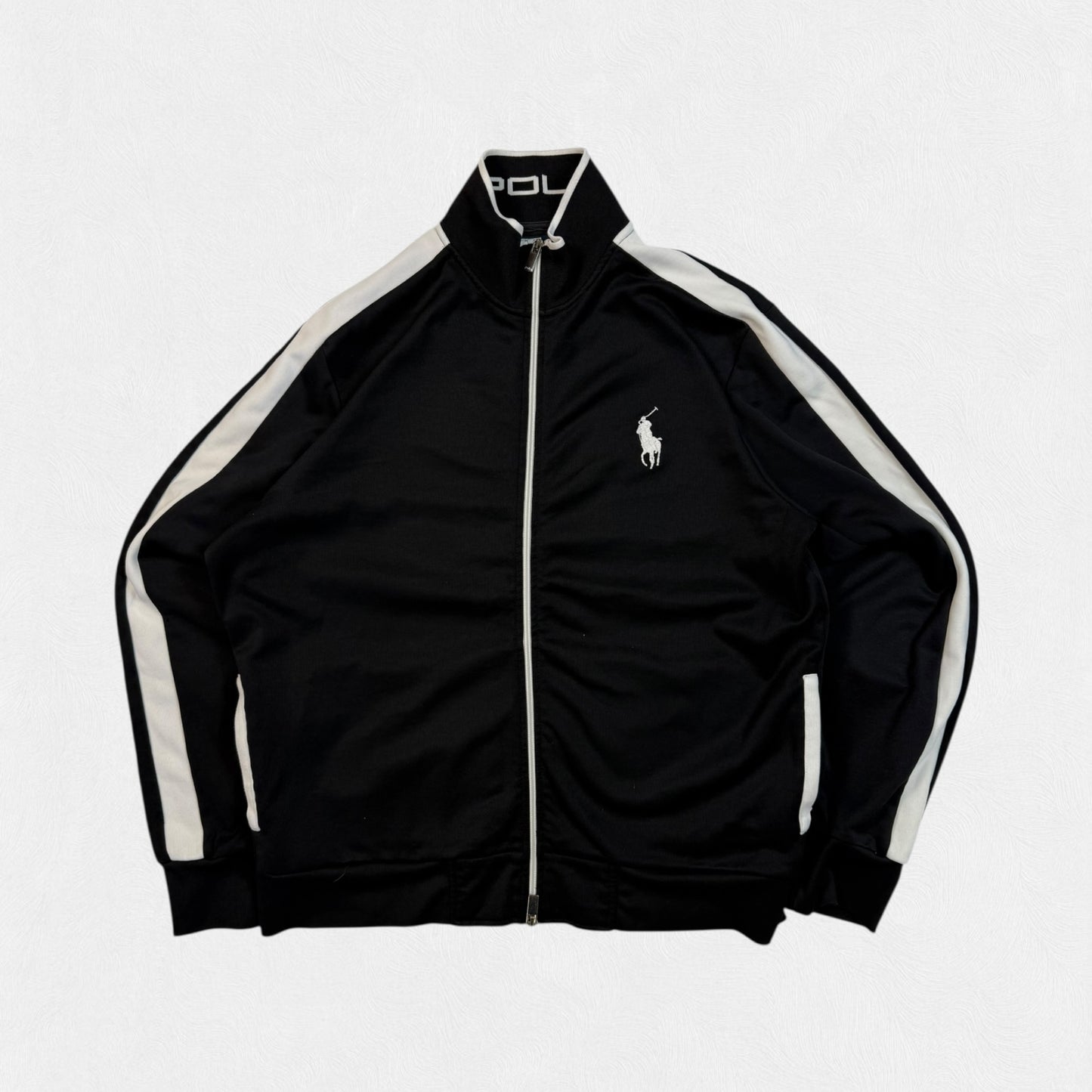 Polo Ralph Lauren side stripe track top (L)