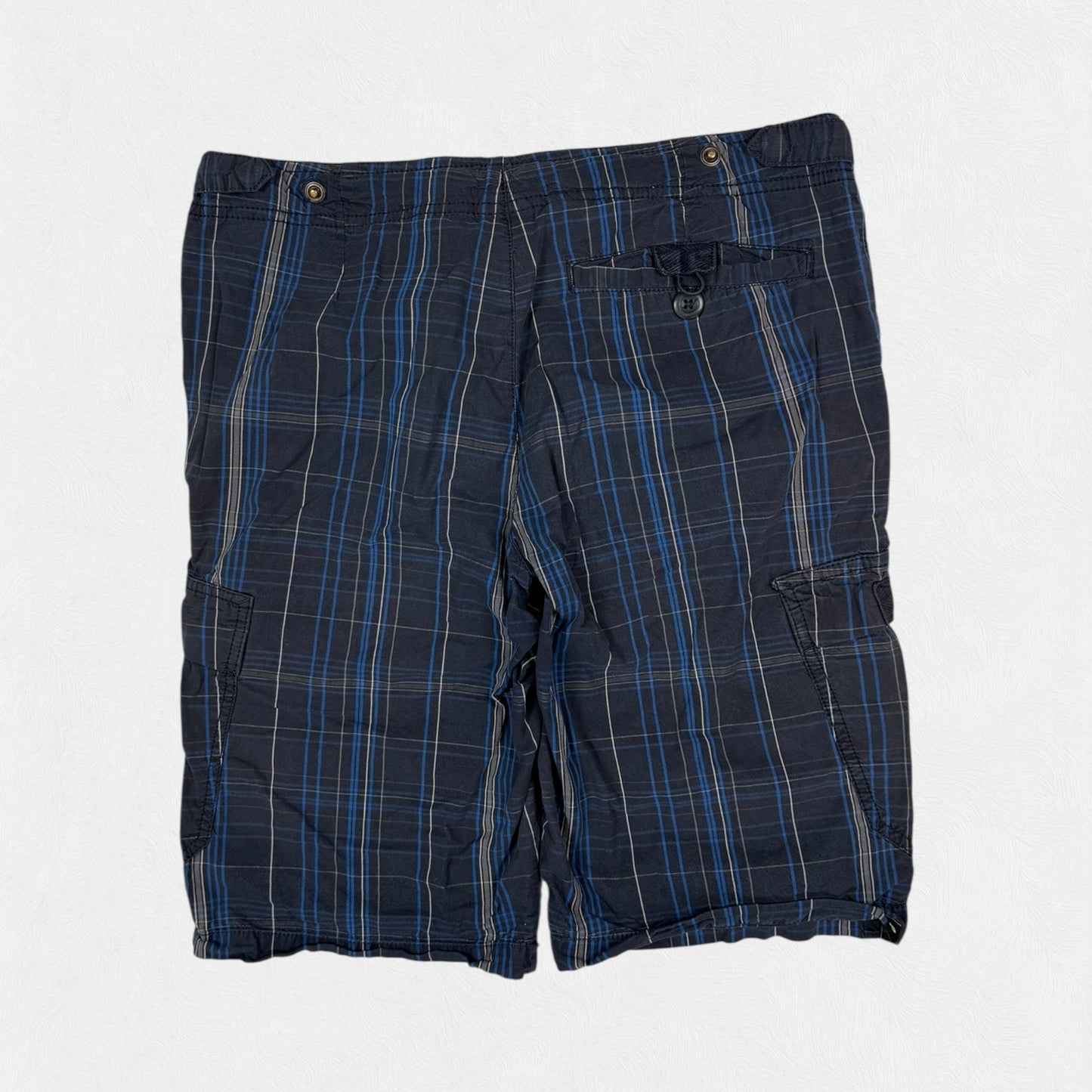 Nike athletic dept checkered cargo shorts (W32)