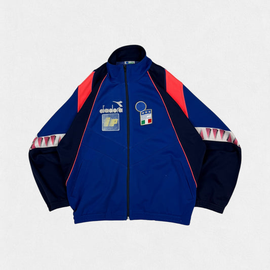 Vintage Italy 1994-96 Diadora football track jacket (M)