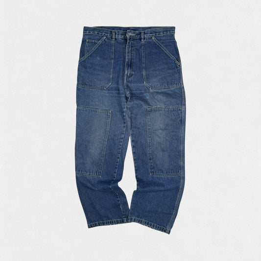 Baggy fit double knee carpenter jeans (W36)